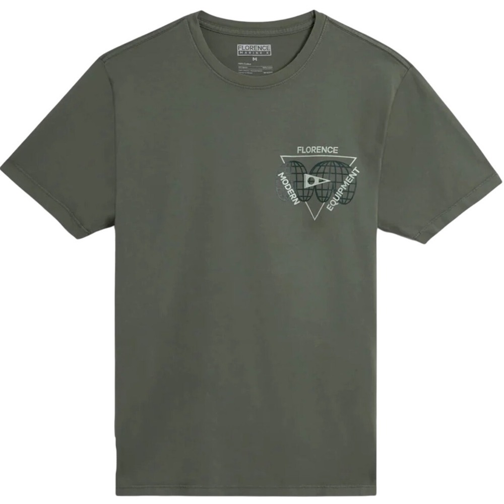 Florence Modern Equipment Meridian T-Shirt XXL Graphic Tee‎ Charcoal New W/ Tags